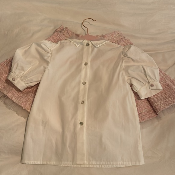 Piccola Speranza Tweed Skirt, Blouse and Purse Set - Picture 3 of 16